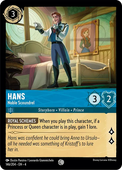 Hans - Noble Scoundrel - 146/204 - Common 