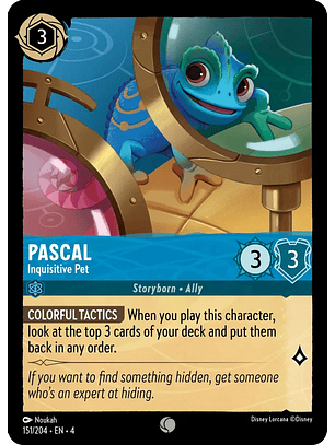 Pascal - Inquisitive Pet - 151/204 - Common 