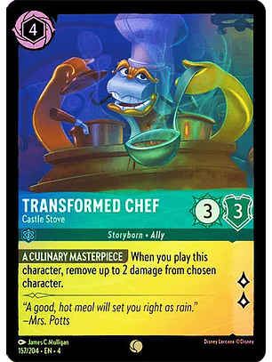 Transformed Chef - Castle Stove - 157/204 - Common 