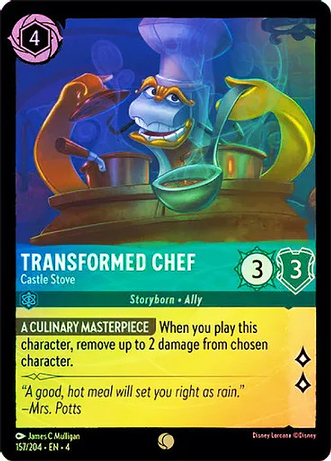 Transformed Chef - Castle Stove - 157/204 - Common 