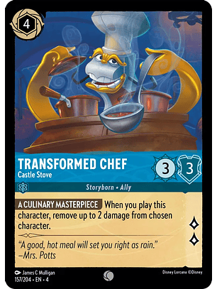 Transformed Chef - Castle Stove - 157/204 - Common 