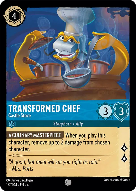 Transformed Chef - Castle Stove - 157/204 - Common 