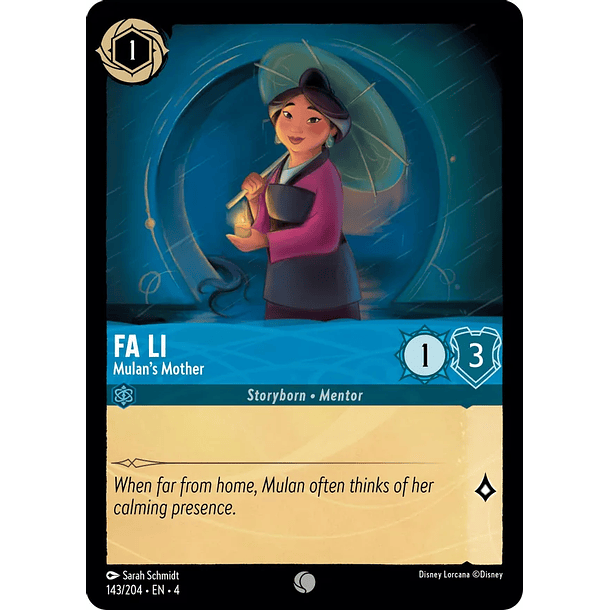 Fa Li - Mulan's Mother - 143/204 - Common 