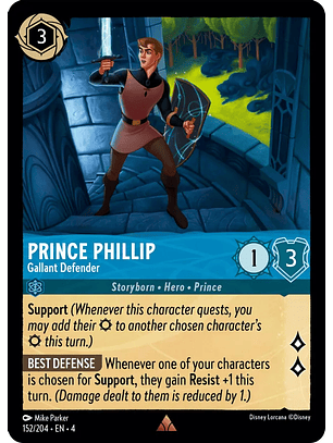 Prince Phillip - Gallant Defender - 152/204 - Rare