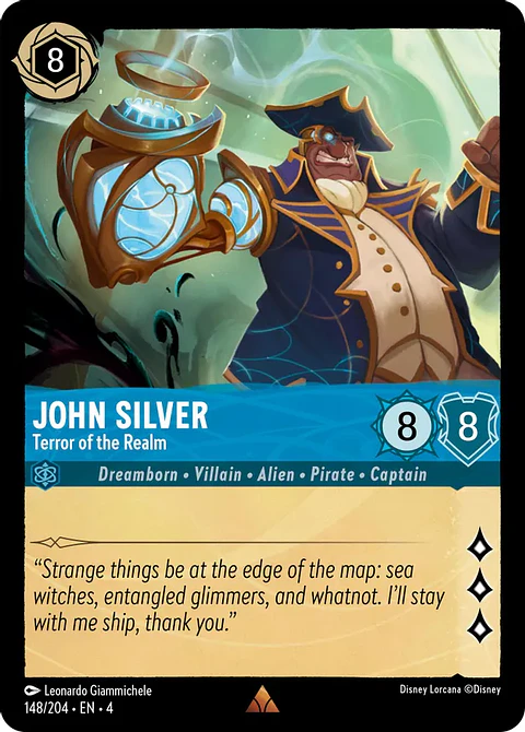 John Silver - Terror of the Realm - 148/204 - Rare