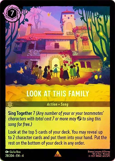 Look at This Family - 28/204 - Rare 2