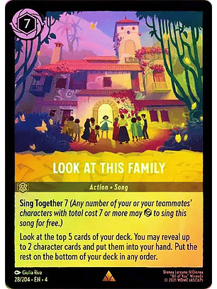 Look at This Family - 28/204 - Rare