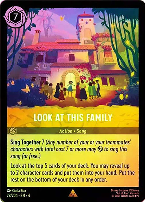 Look at This Family - 28/204 - Rare