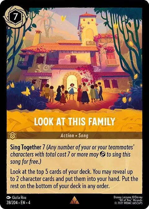 Look at This Family - 28/204 - Rare