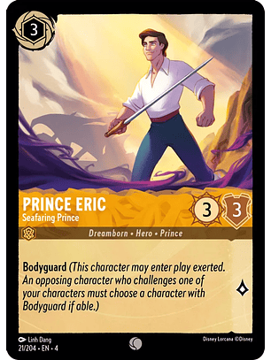 Prince Eric - Seafaring Prince - 21/204 - Common 