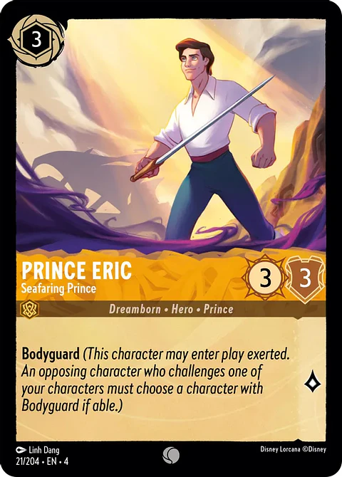 Prince Eric - Seafaring Prince - 21/204 - Common 