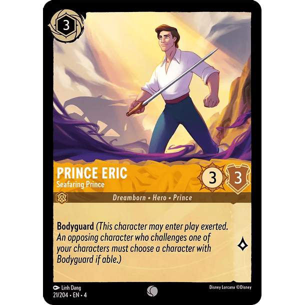 Prince Eric - Seafaring Prince - 21/204 - Common 