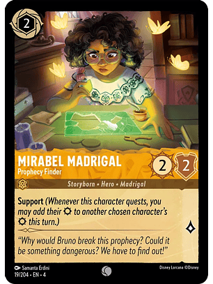 Mirabel Madrigal - Prophecy Finder - 19/204 - Common 