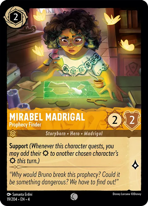 Mirabel Madrigal - Prophecy Finder - 19/204 - Common 