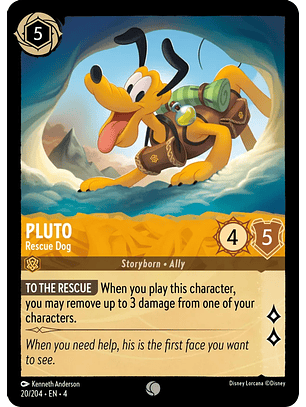Pluto - Rescue Dog - 20/204 - Common 