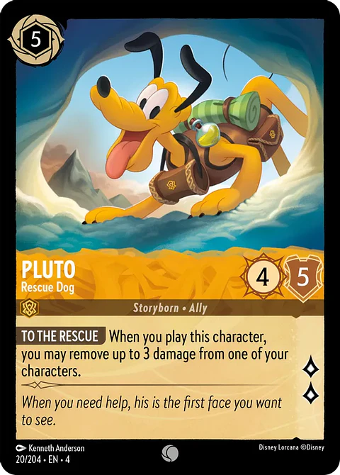 Pluto - Rescue Dog - 20/204 - Common 