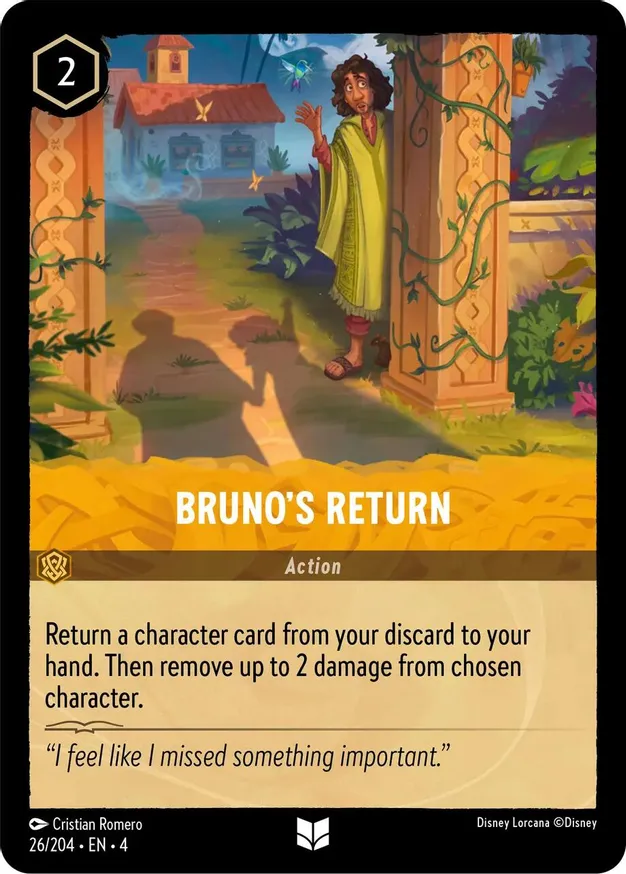 Bruno's Return - 26/204 - Uncommon  1