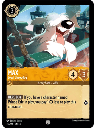 Max - Loyal Sheepdog - 14/204 - Common 