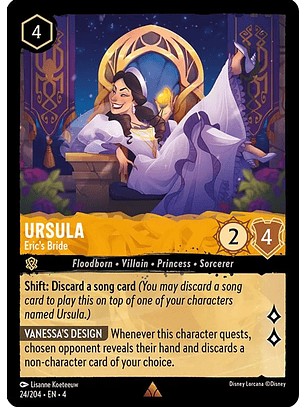 Ursula - Eric's Bride - 24/204 - Rare 