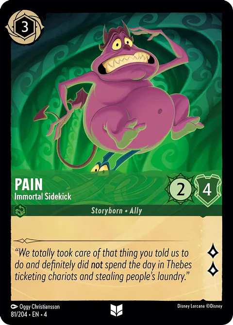Pain - Immortal Sidekick - 81/204 - Uncommon 