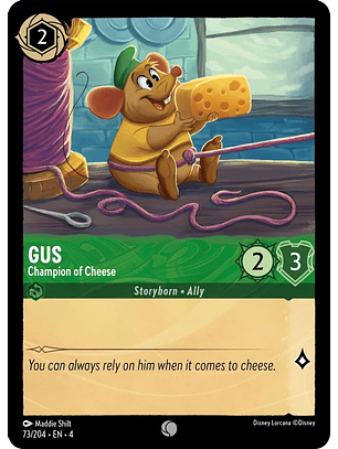 Gus - Champion of Cheese - 73/204 - Common 