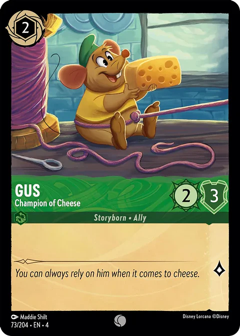 Gus - Champion of Cheese - 73/204 - Common 