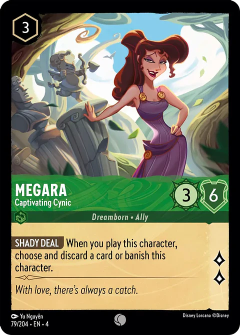 Megara - Captivating Cynic - 79/204 - Common 