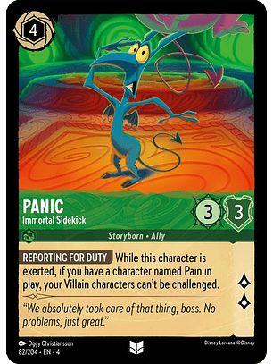 Panic - Immortal Sidekick - 82/204 - Uncommon 