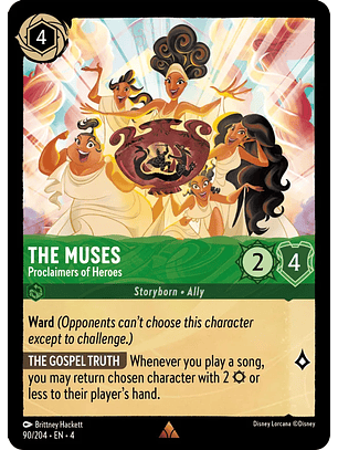 The Muses - Proclaimers of Heroes - 90/204 - Rare