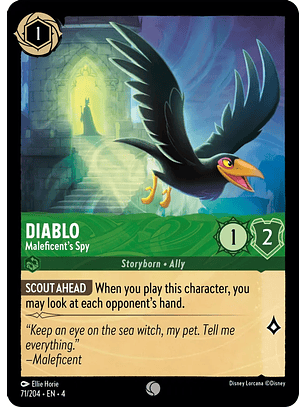 Diablo - Maleficent's Spy - 71/204 - Common 