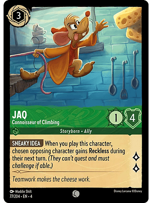 Jaq - Connoisseur of Climbing - 77/204 - Common 
