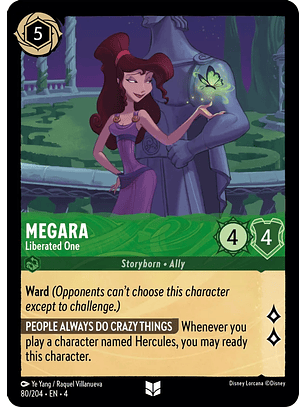 Megara - Liberated One - 80/204 - Uncommon 