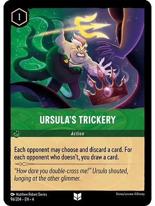 Ursula's Trickery - 96/204 - Uncommon 