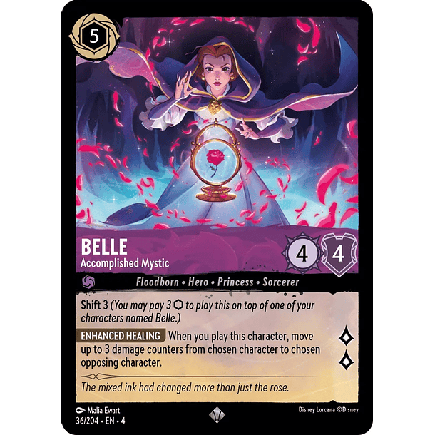 Belle - Accomplished Mystic - 36/204 - Super Rare