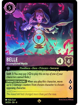 Belle - Accomplished Mystic - 36/204 - Super Rare
