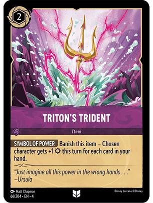 Triton's Trident - 66/204 - Uncommon 