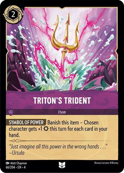 Triton's Trident - 66/204 - Uncommon 
