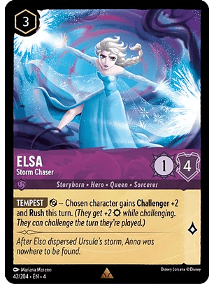 Elsa - Storm Chaser - 42/204 - Rare