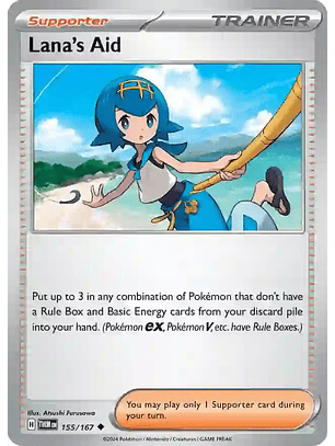 Lana's Aid - 155/167 - Uncommon - TWM 