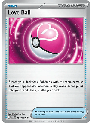 Love Ball - 156/167 - Uncommon - TWM