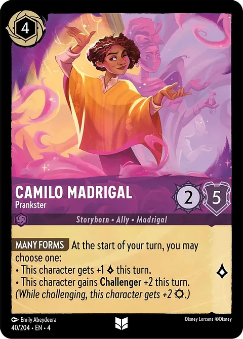Camilo Madrigal - Prankster - 40/204 - Uncommon 