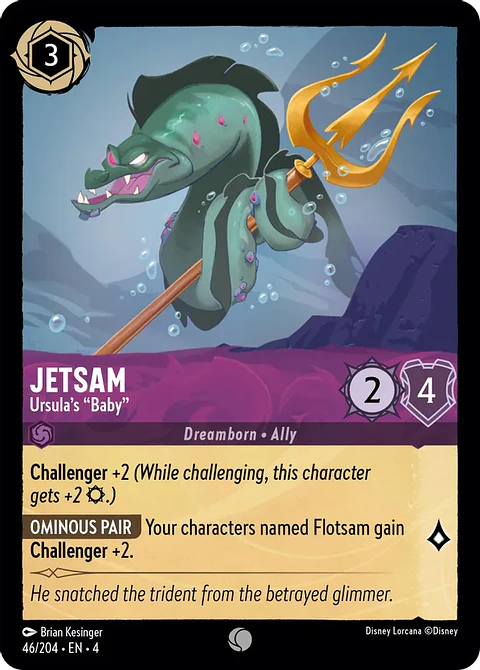 Jetsam - Ursula's "Baby" - 46/204 - Common 