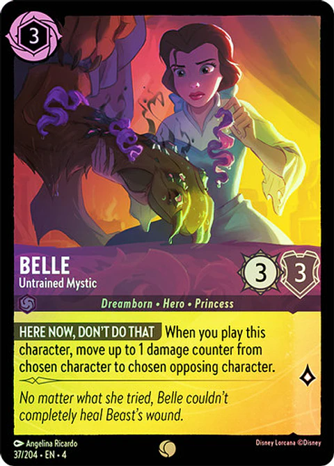 Belle - Untrained Mystic - 37/204 - Common 