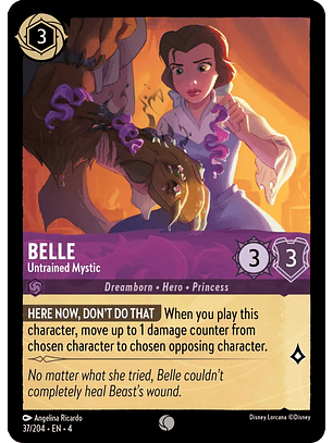 Belle - Untrained Mystic - 37/204 - Common 