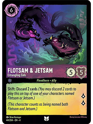 Flotsam & Jetsam - Entangling Eels - 44/204 - Uncommon 