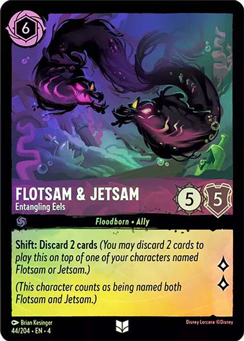Flotsam & Jetsam - Entangling Eels - 44/204 - Uncommon 