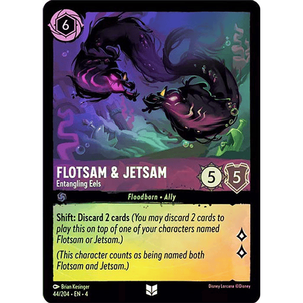 Flotsam & Jetsam - Entangling Eels - 44/204 - Uncommon  2