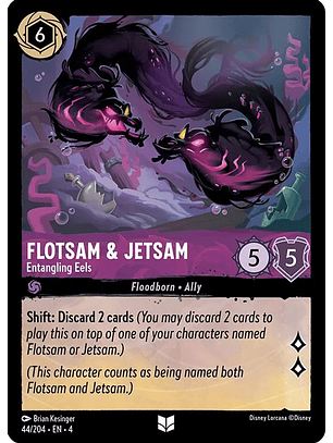 Flotsam & Jetsam - Entangling Eels - 44/204 - Uncommon 