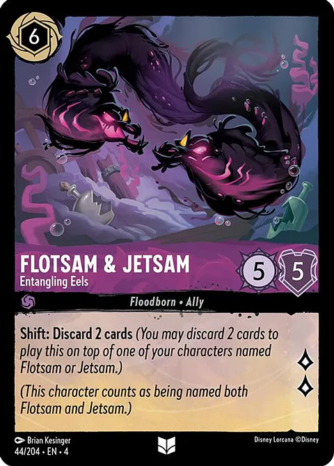 Flotsam & Jetsam - Entangling Eels - 44/204 - Uncommon 