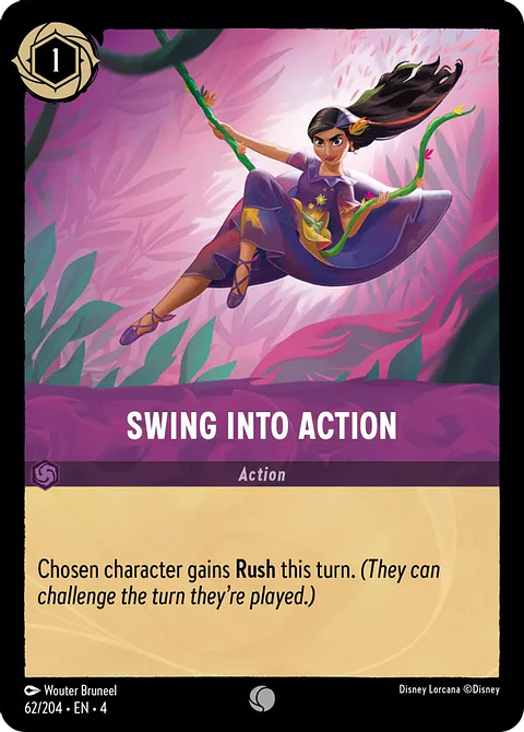 Swing into Action - 62/204 - Common 